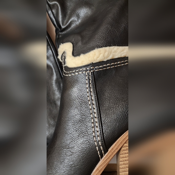 Yoki Stacked Heel Cowboy Boots size 9 - Picture 2 of 15